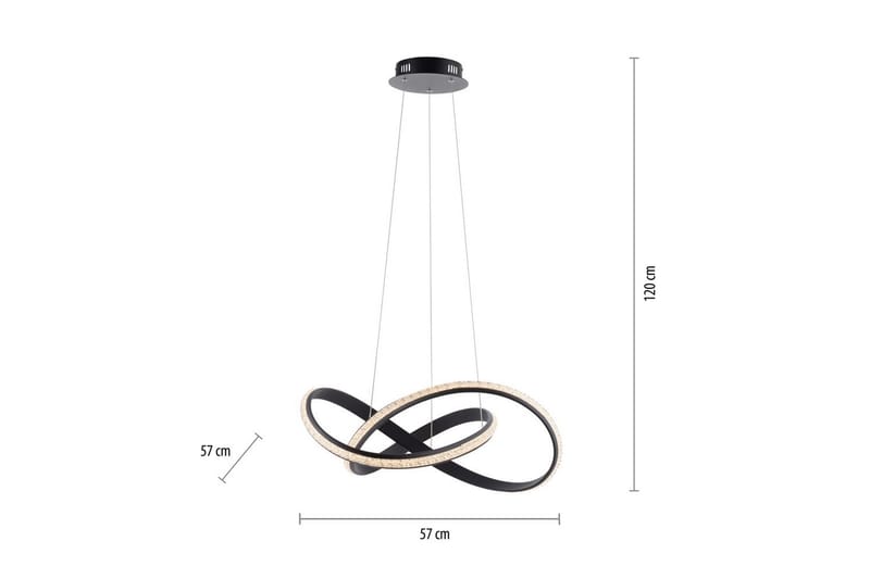 Loftlampe Brilla - 57x120x57 cm - Belysning - Lamper & indendørsbelysning - Loftlampe - Pendellamper & hængelamper