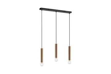 Loftlampe Bruna - 6x120x65 cm, Messing Mat - Belysning - Lamper & indendørsbelysning - Loftlampe - Pendellamper & hængelamper
