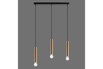 Loftlampe Bruna - 6x120x65 cm, Messing Mat - Belysning - Lamper & indendørsbelysning - Loftlampe - Pendellamper & hængelamper