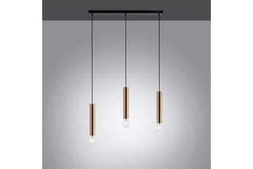 Loftlampe Bruna - 6x120x65 cm, Messing Mat - Belysning - Lamper & indendørsbelysning - Loftlampe - Pendellamper & hængelamper