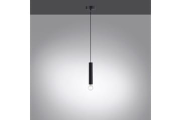 Loftlampe Bruna - 9x120x9 cm, Sort - Belysning - Lamper & indendørsbelysning - Loftlampe - Pendellamper & hængelamper