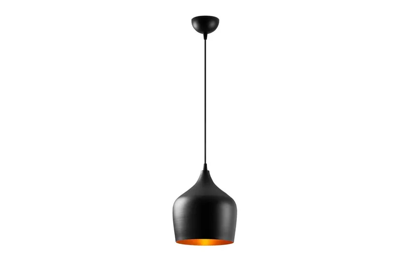 Loftlampe Chichela Enkel Sort, Sort