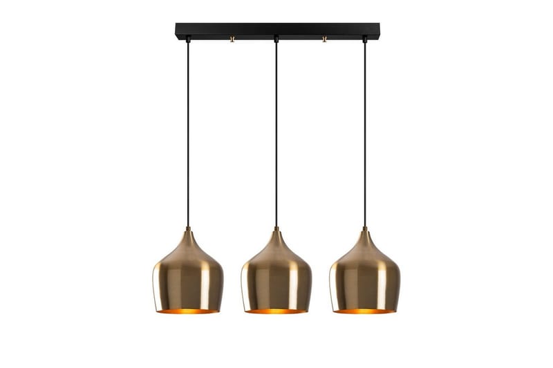 Loftlampe Chichela Tre Vintage - Guld - Belysning - Lamper & indendørsbelysning - Loftlampe - Pendellamper & hængelamper