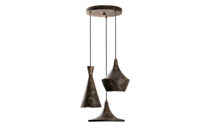 Loftlampe Cindel Antikation, Guld