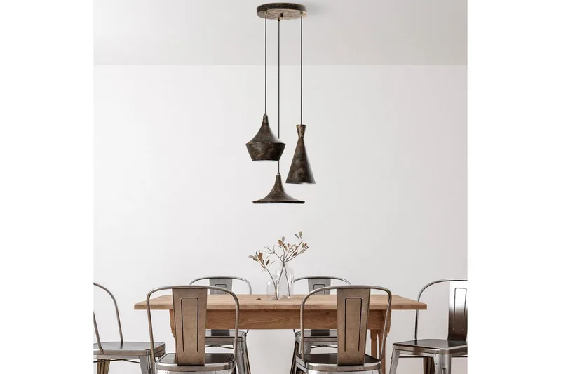 Loftlampe Cindel Antikation - Guld - Belysning - Lamper & indendørsbelysning - Loftlampe - Pendellamper & hængelamper