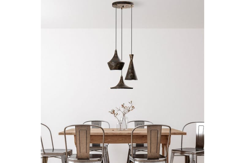 Loftlampe Cindel Antikation - Guld - Belysning - Lamper & indendørsbelysning - Loftlampe - Pendellamper & hængelamper