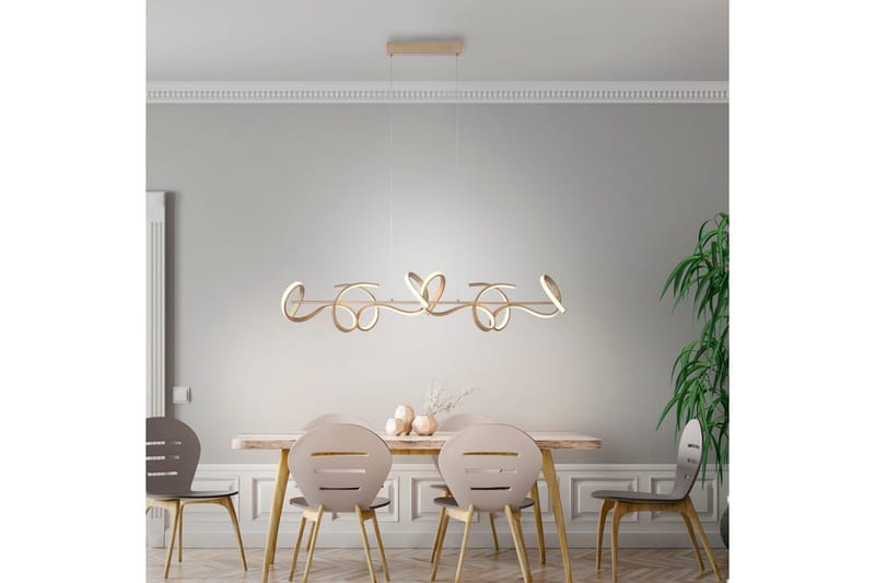 Loftlampe Curls - 21x135x99 cm - Belysning - Lamper & indendørsbelysning - Loftlampe - Pendellamper & hængelamper