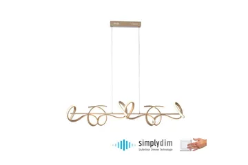 Loftlampe Curls - 21x135x99 cm - Belysning - Lamper & indendørsbelysning - Loftlampe - Pendellamper & hængelamper
