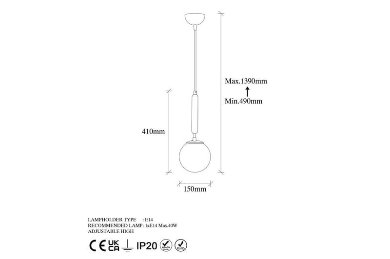Loftlampe Darna Rany - Rany - Belysning - Lamper & indendørsbelysning - Loftlampe - Pendellamper & hængelamper