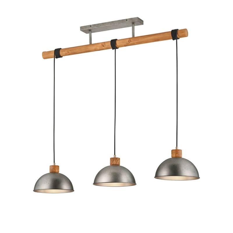 Loftlampe Delhi, 3 lamper