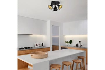Loftlampe Desten Sort - Sort - Belysning - Lamper & indendørsbelysning - Loftlampe - Plafond