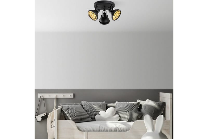 Loftlampe Desten Sort - Sort - Belysning - Lamper & indendørsbelysning - Loftlampe - Plafond