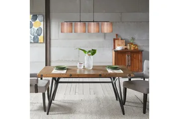 Loftlampe Donria Sort / Brun - Brun/Sort - Belysning - Lamper & indendørsbelysning - Loftlampe - Pendellamper & hængelamper