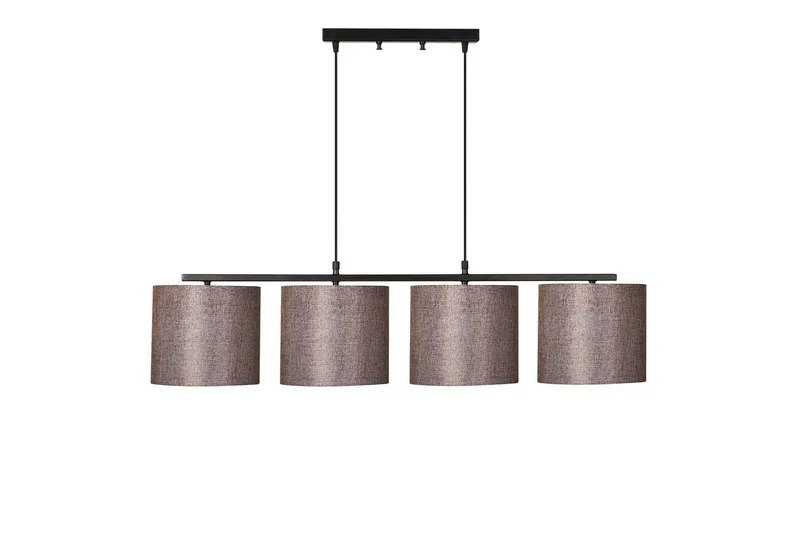 Loftlampe Donria Sort / Brun, Brun/Sort