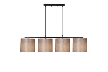 Loftlampe Donria Sort / Brun - Brun/Sort - Belysning - Lamper & indendørsbelysning - Loftlampe - Pendellamper & hængelamper