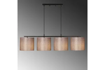Loftlampe Donria Sort / Brun - Brun/Sort - Belysning - Lamper & indendørsbelysning - Loftlampe - Pendellamper & hængelamper