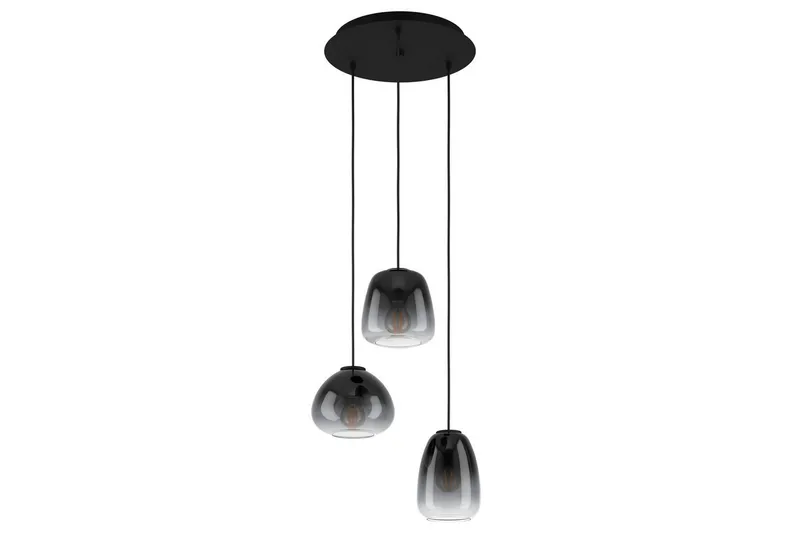 Loftlampe Eglo Aguilares Ø430 mm, Sort/Grå