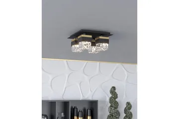 Loftlampe Eglo Barrancas - Sort/Guld - Belysning - Lamper & indendørsbelysning - Loftlampe - Lysekroner