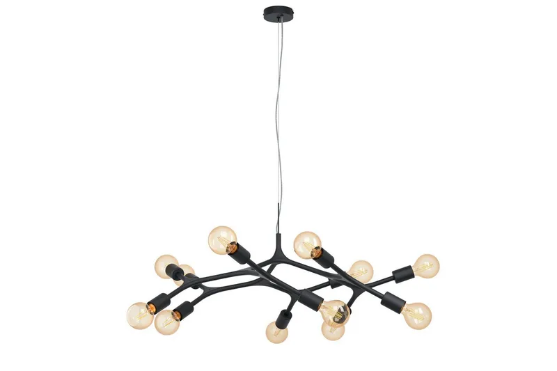 Loftlampe Eglo Bocadella, Sort