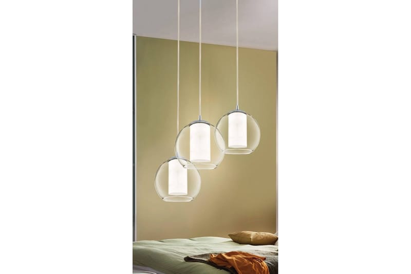 Loftlampe Eglo Bolsano med 3 Lamper - Hvid - Belysning - Lamper & indendørsbelysning - Loftlampe - Pendellamper & hængelamper