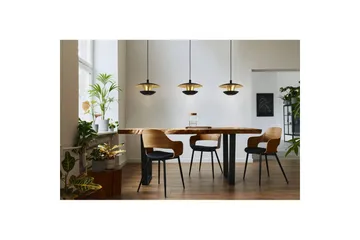 Loftlampe Eglo Nuvano 3 Lamper - Sort/Guld - Belysning - Lamper & indendørsbelysning - Loftlampe - Pendellamper & hængelamper
