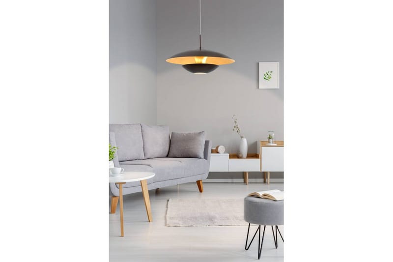 Loftlampe Eglo Nuvano - Sort/Guld - Belysning - Lamper & indendørsbelysning - Loftlampe - Pendellamper & hængelamper