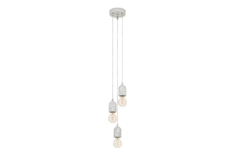 Loftlampe Eglo Silvares med 3 Lamper, Grå