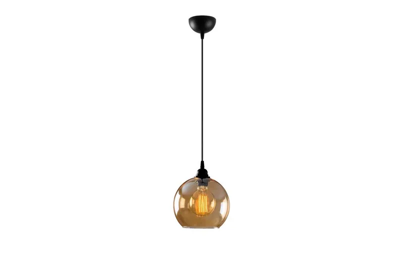 Loftlampe Elanorstead Rany / Sort, Guld/Sort