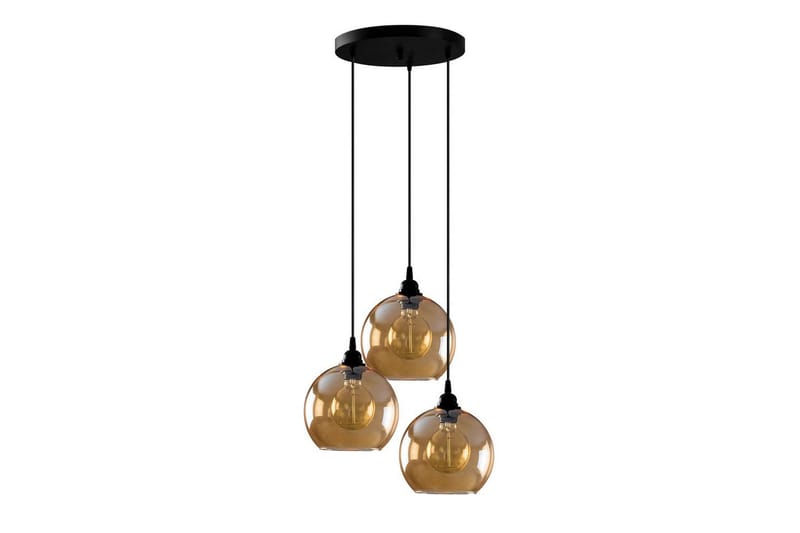 Loftlampe Elanorstead Three Rany / Sort - Guld/Sort - Belysning - Lamper & indendørsbelysning - Loftlampe - Pendellamper & hængelamper