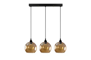 Loftlampe Elanorstead Tre Rany / Sort Vandret - Guld/Sort - Belysning - Lamper & indendørsbelysning - Loftlampe - Pendellamper & hængelamper