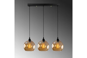 Loftlampe Elanorstead Tre Rany / Sort Vandret - Guld/Sort - Belysning - Lamper & indendørsbelysning - Loftlampe - Pendellamper & hængelamper