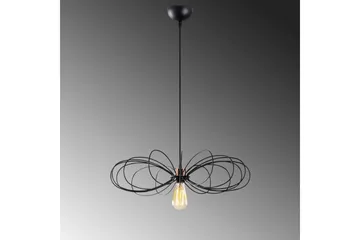 Loftlampe Emrith Sort - Sort - Belysning - Lamper & indendørsbelysning - Loftlampe - Pendellamper & hængelamper