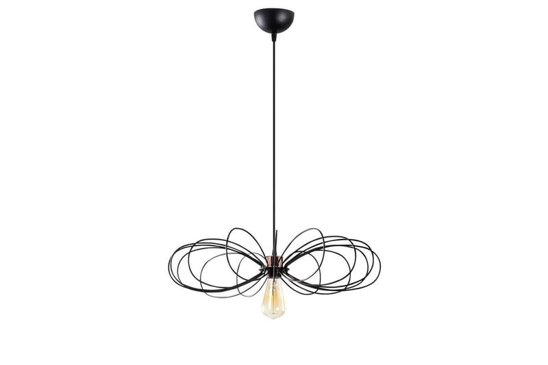 Loftlampe Emrith Sort, Sort