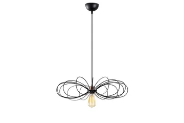 Loftlampe Emrith Sort - Sort - Belysning - Lamper & indendørsbelysning - Loftlampe - Pendellamper & hængelamper