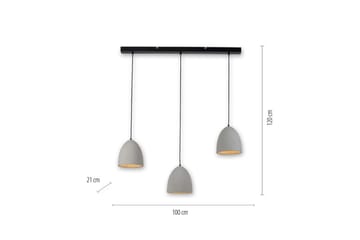 Loftlampe Eton - 21x120x100 cm - Belysning - Lamper & indendørsbelysning - Loftlampe - Pendellamper & hængelamper