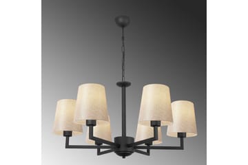 Loftlampe Fenda Sort / Creme - Sort - Belysning - Lamper & indendørsbelysning - Loftlampe - Pendellamper & hængelamper