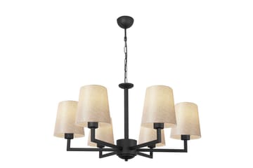 Loftlampe Fenda Sort / Creme - Sort - Belysning - Lamper & indendørsbelysning - Loftlampe - Pendellamper & hængelamper