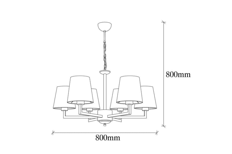 Loftlampe Fenda Sort / Creme - Sort - Belysning - Lamper & indendørsbelysning - Loftlampe - Pendellamper & hængelamper