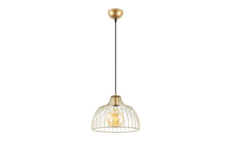 Loftlampe Gertie Skinnende Rany, Guld