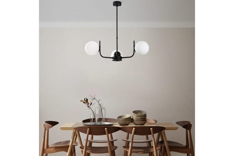 Loftlampe Gevir Sort - Sort - Belysning - Lamper & indendørsbelysning - Loftlampe - Pendellamper & hængelamper