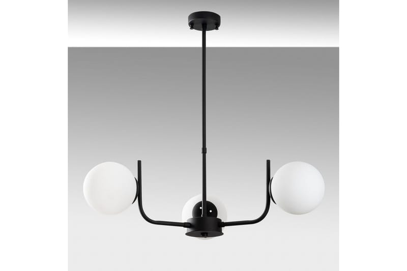 Loftlampe Gevir Sort - Sort - Belysning - Lamper & indendørsbelysning - Loftlampe - Pendellamper & hængelamper