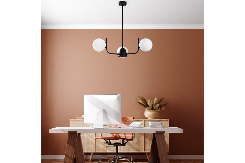 Loftlampe Gevir Sort - Sort - Belysning - Lamper & indendørsbelysning - Loftlampe - Pendellamper & hængelamper