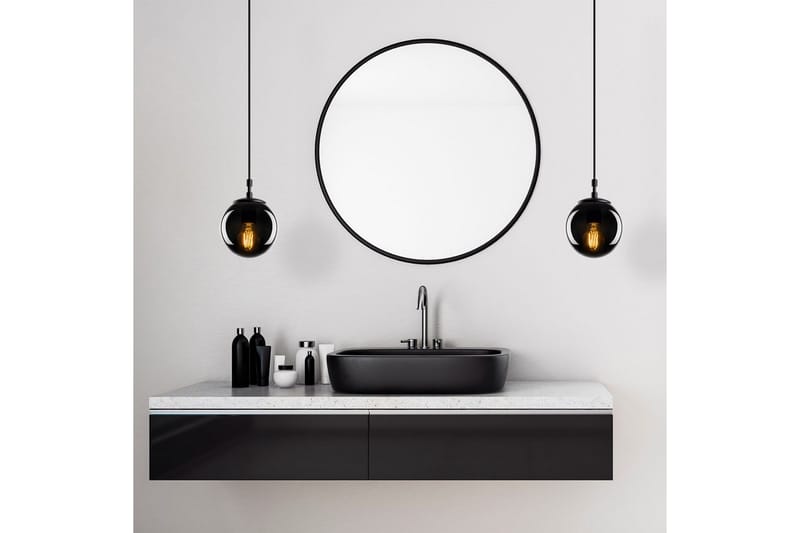 Loftlampe Giuseppe Sort / Røg - Sort / Røg - Belysning - Lamper & indendørsbelysning - Loftlampe - Pendellamper & hængelamper