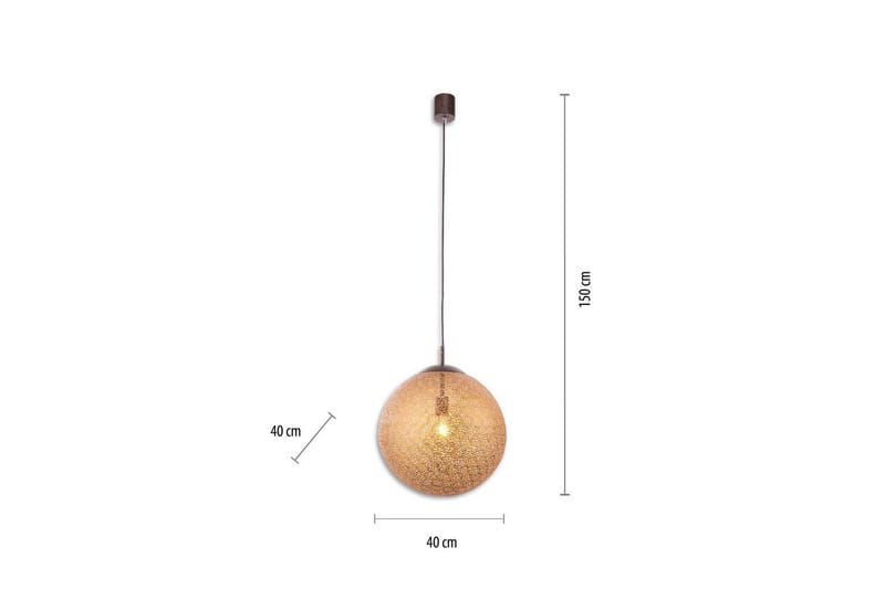 Loftlampe Greta - 40x150x40 cm - Belysning - Lamper & indendørsbelysning - Loftlampe - Pendellamper & hængelamper