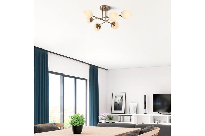 Loftlampe Grevan Vintage - Multifarvet - Belysning - Lamper & indendørsbelysning - Loftlampe - Plafond