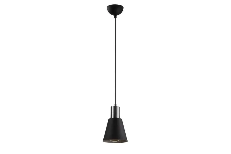 Loftlampe Gullis Sort / Nikkel, Sort