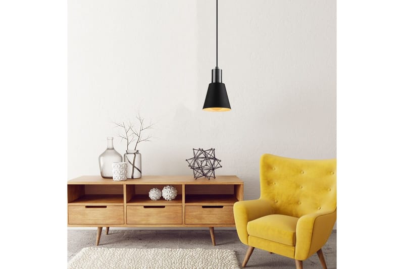 Loftlampe Gullis Sort / Nikkel - Sort - Belysning - Lamper & indendørsbelysning - Loftlampe - Pendellamper & hængelamper