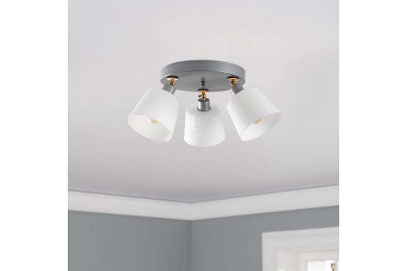 Loftlampe Gulliser Sølv - Sølv - Belysning - Lamper & indendørsbelysning - Loftlampe - Plafond