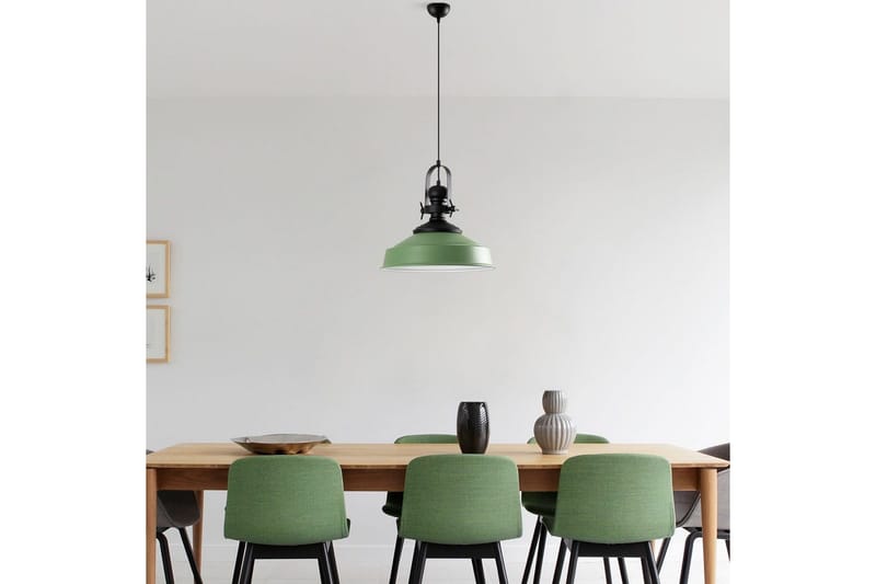 Loftlampe Håndværk Grøn - Grøn - Belysning - Lamper & indendørsbelysning - Loftlampe - Pendellamper & hængelamper