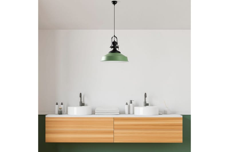 Loftlampe Håndværk Grøn - Grøn - Belysning - Lamper & indendørsbelysning - Loftlampe - Pendellamper & hængelamper